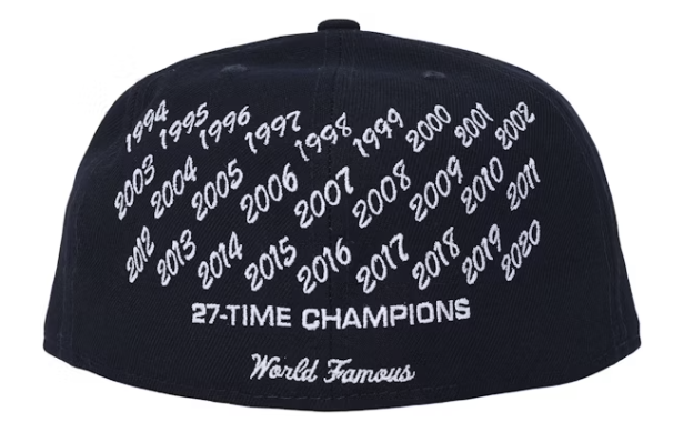 Supreme Champions Box Logo New Era Navy