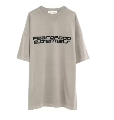 Fear of God Essentials 90's Short Sleeve Tee Smoke Grey