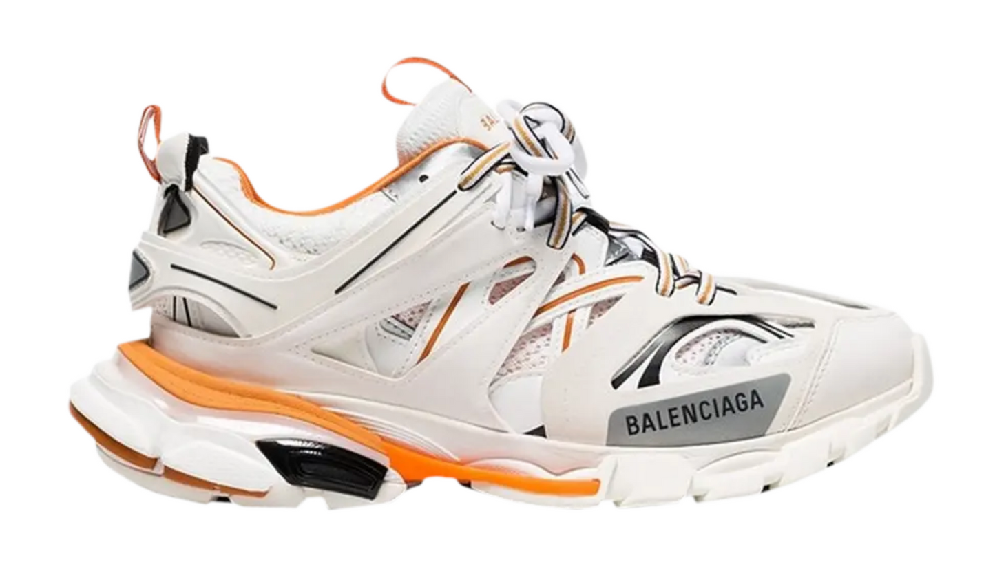Balenciaga Track Sneaker LED White Orange