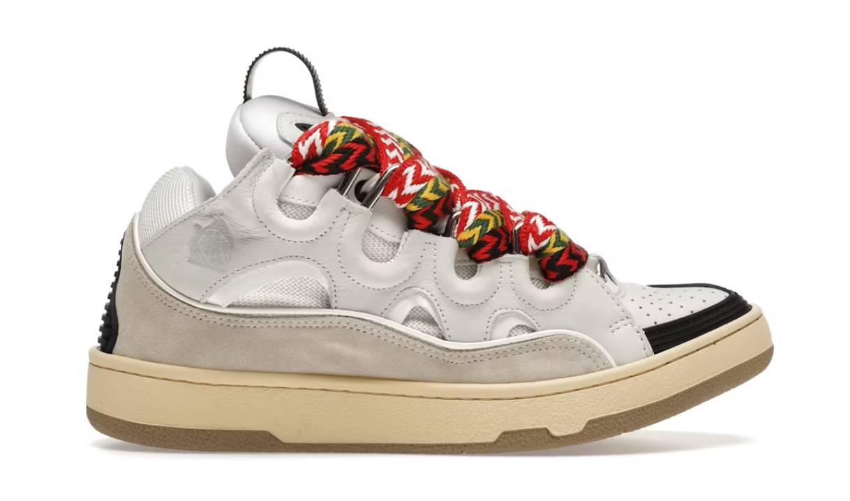 Lanvin Leather Curb White Ivory