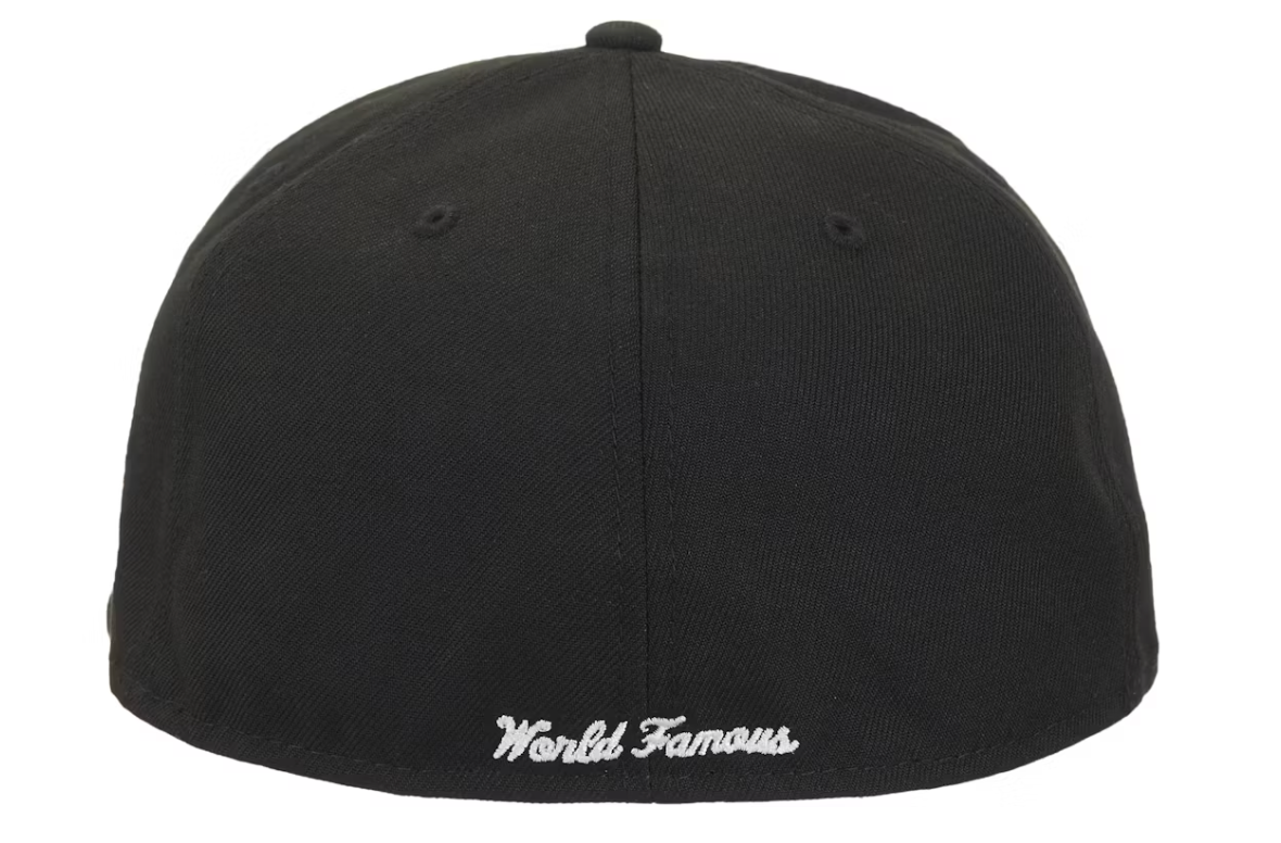 Supreme x New Era Breast Cancer Awareness Box Logo Fitted Hat Black