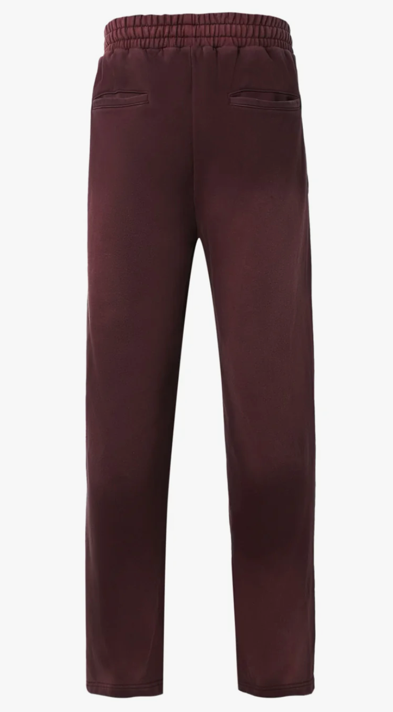 Lost Intricacy Sweatants Burgundy