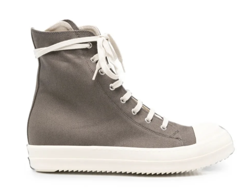 Ricks Owens DRKSHDW Ramone High Top Grey Milk