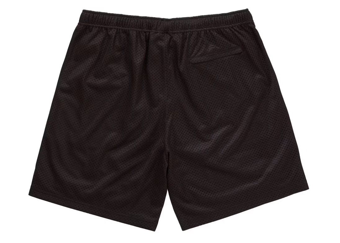 Supreme Rhinestone Mesh Short Black