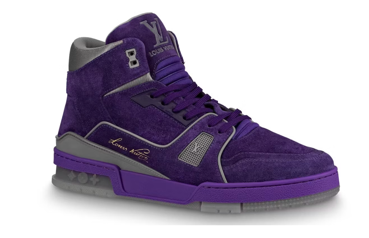 Louis Vuitton Trainer Purple