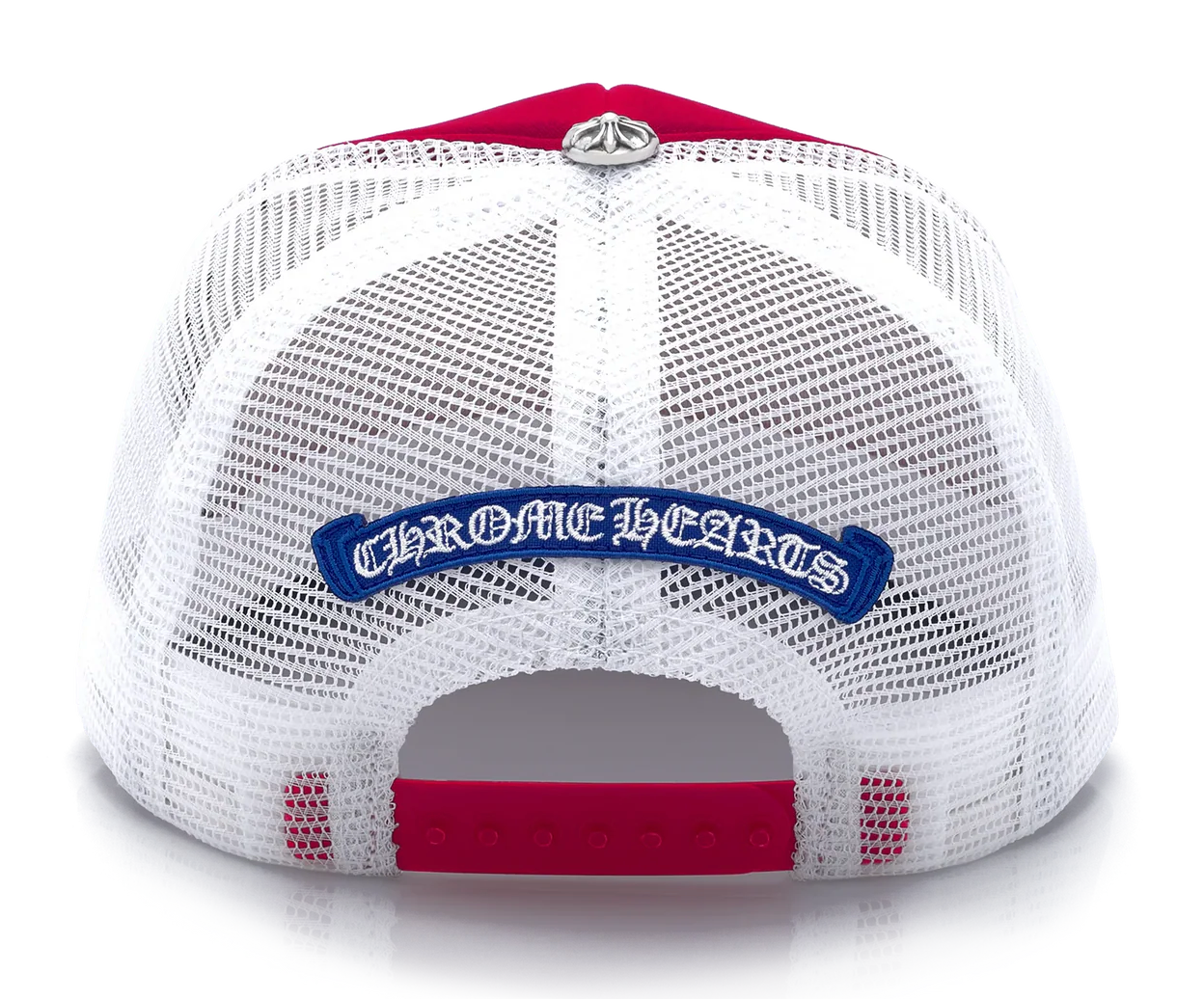 Chrome Hearts King Taco Trucker Hat Red White Blue