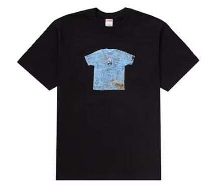 Supreme 30th Anniversary First Tee Black