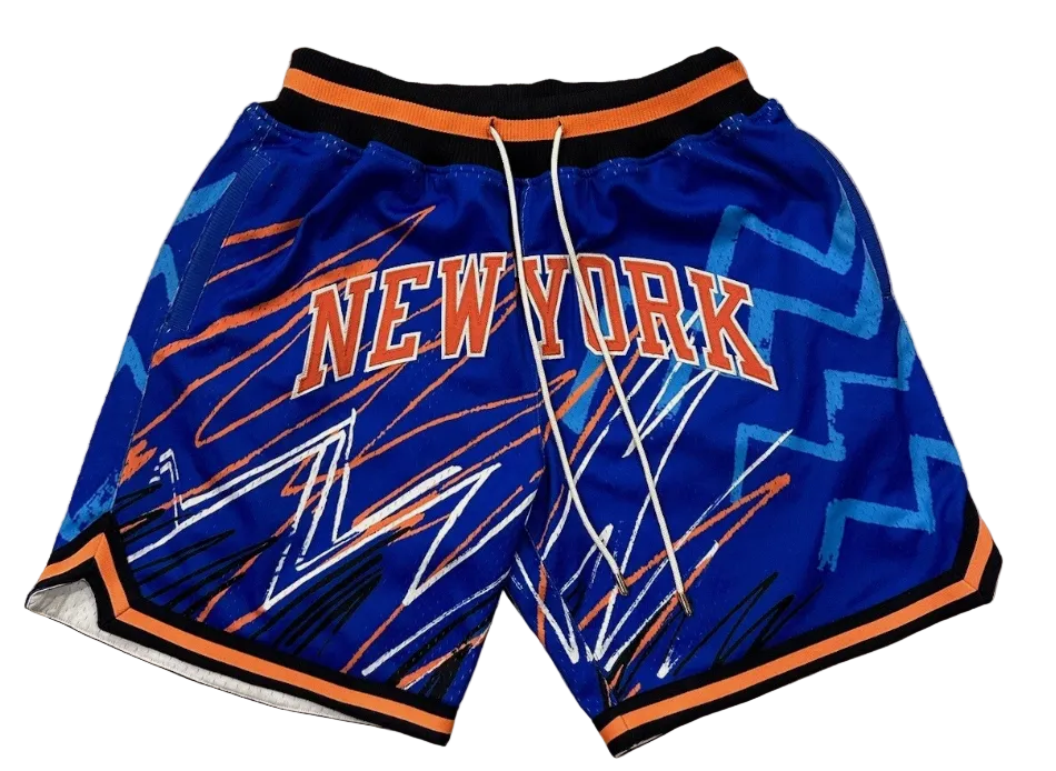 Just Don x Mitchell & Ness New York Knicks Scribble Shorts