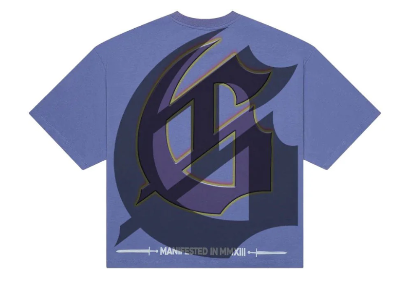 Godspeed Man in the Mirror Tee Sapphire