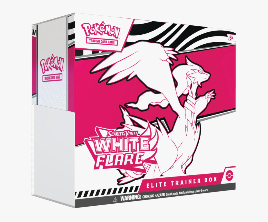 Pokemon White Flare Elite Trainer Box - SV: White Flare (WHT)