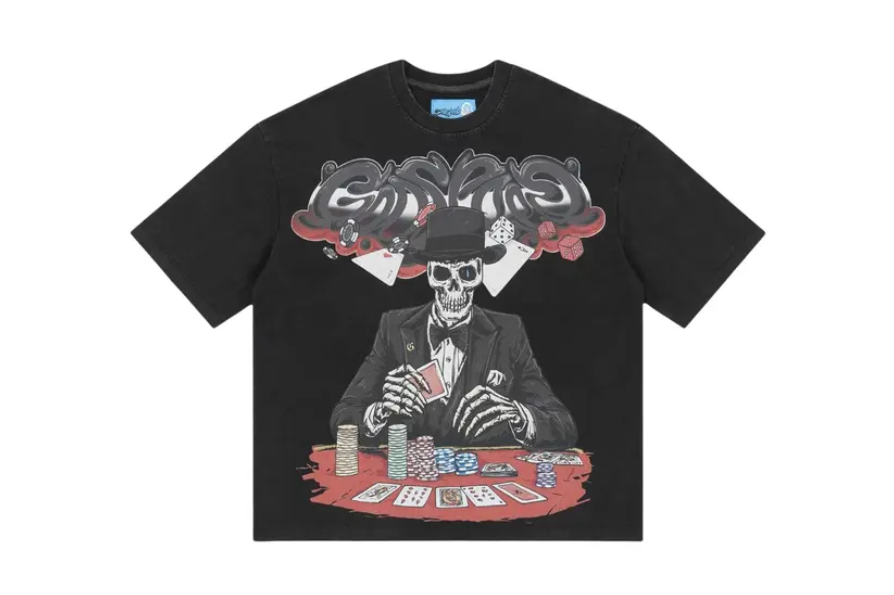 Godspeed High Stakes T Shirt Black