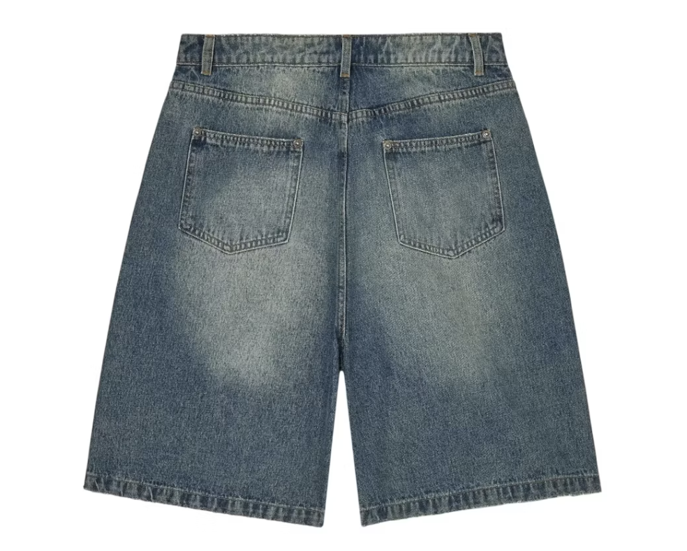Vale Forever Ice Cream Jorts Light Rinse
