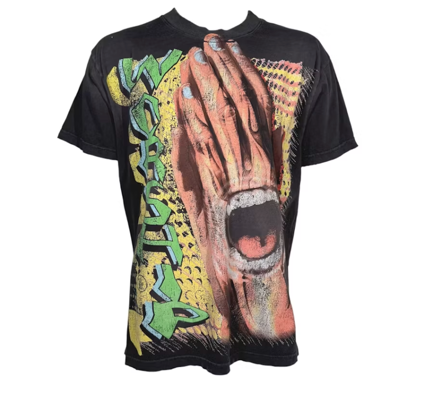 Hellstar Worship Hands T-Shirt Black