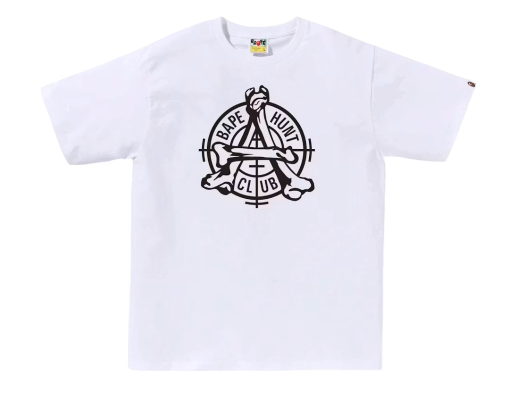 BAPE Hunt Club Tee White