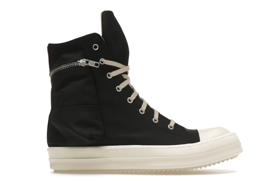 Rick Owens DRKSHDW Ramones Cargo Black Dark Dust Milk