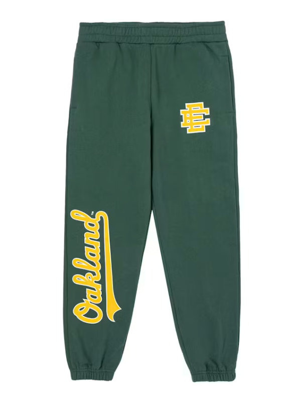 Eric Emanuel EE Oakland Atheltics NE Hoodie & Sweatpants Dark Green