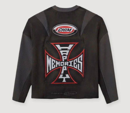 Happy Memories Don't Die HMDD Motoeaux Jersey Graphite Black