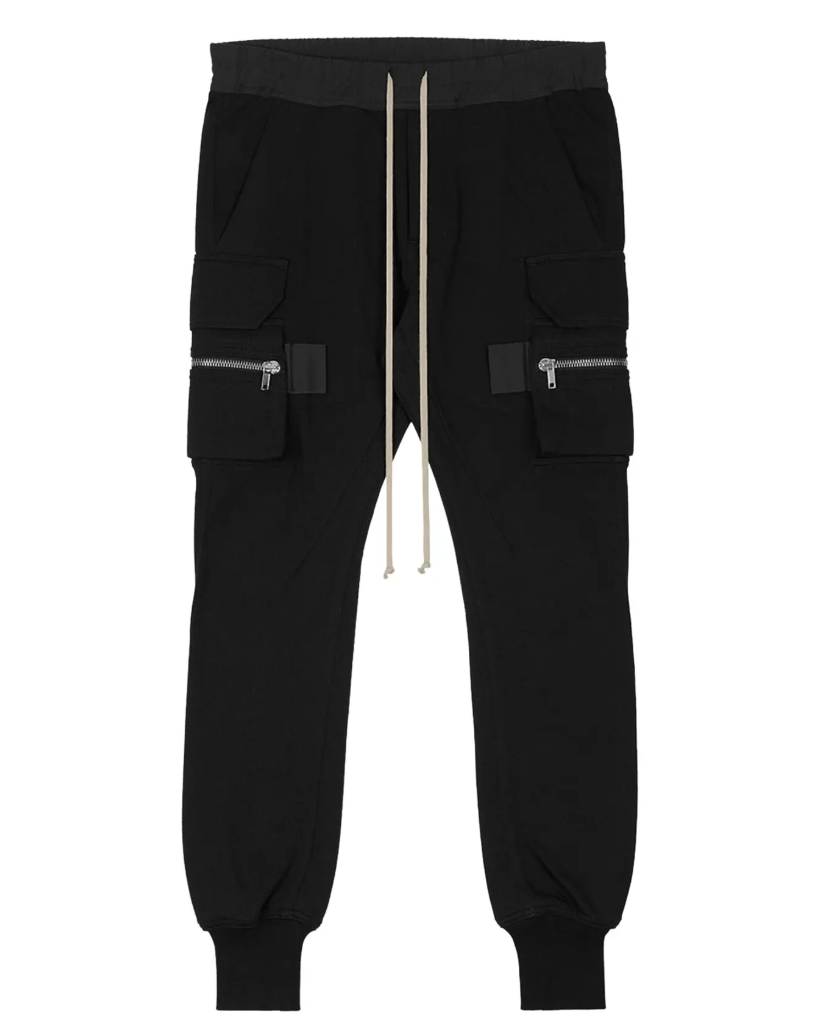 Rick Owens Mastodon Cargo Pant Black