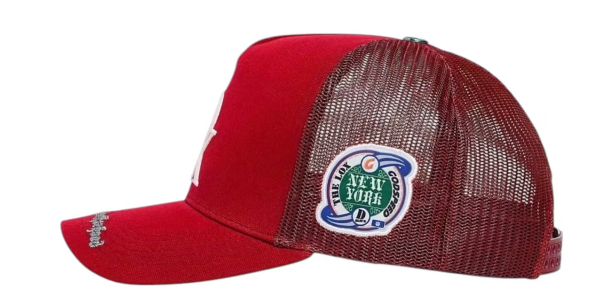 Godspeed x The Legacy Trucker Cap Cardinal