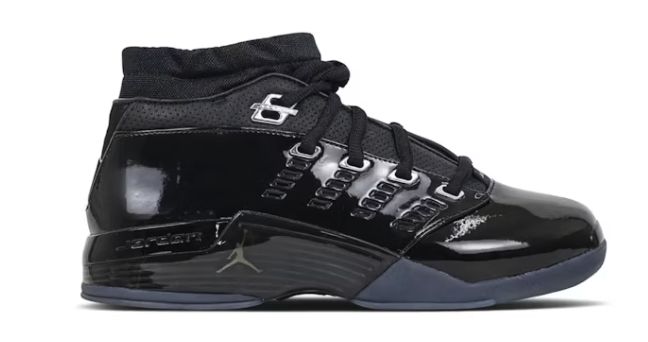 Jordan 17 Low Black Patent