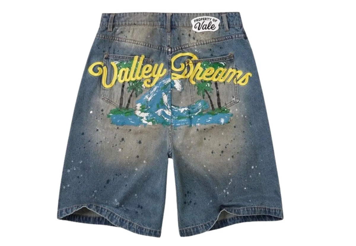 Vale Forever Paradise Jorts Blue