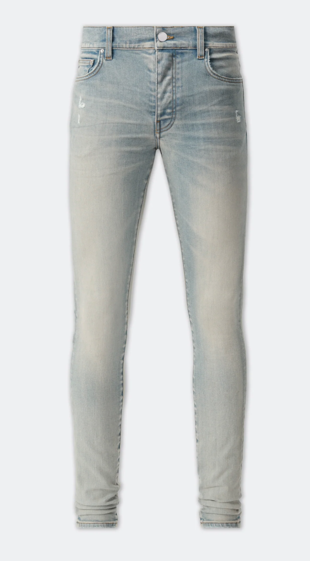 Amiri Stack Jeans Antique Indigo