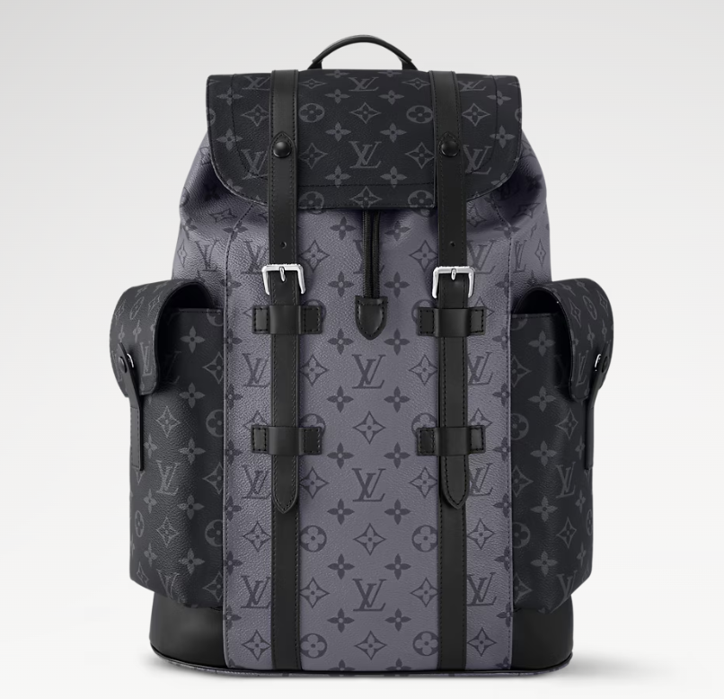 Louis Vuitton Christopher MM Backpack Monogram Eclipse