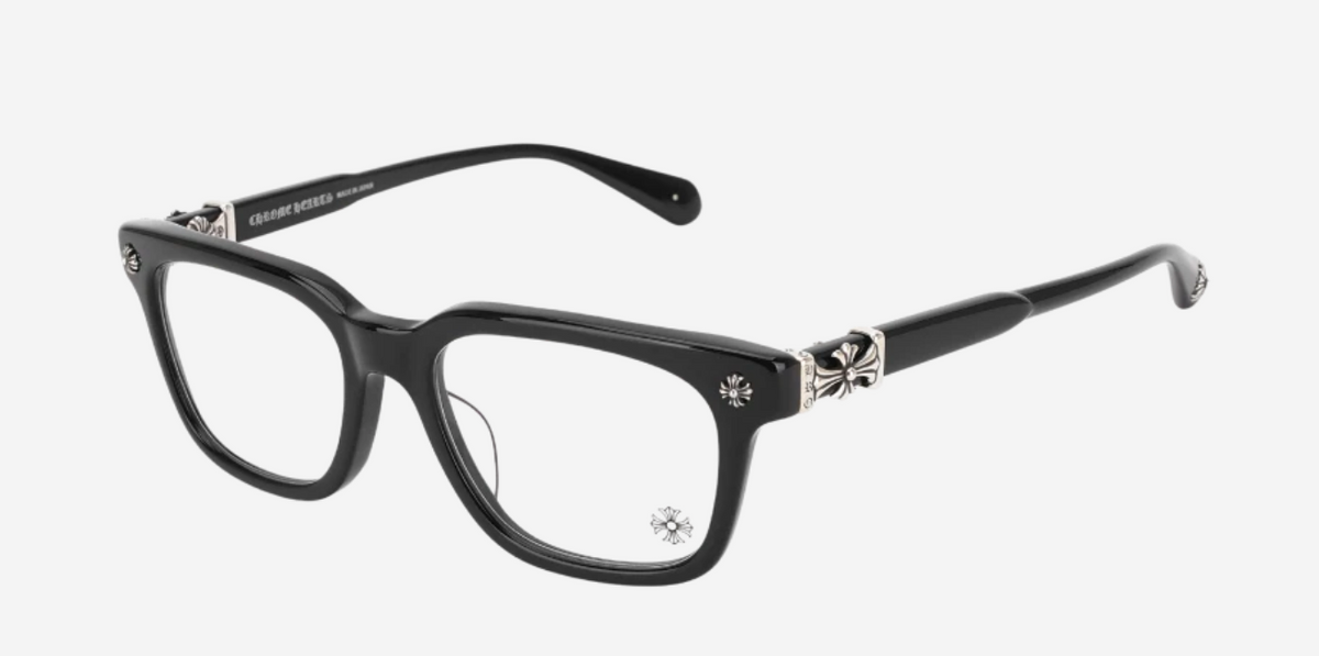 Chrome Hearts Cox Ucker Glasses Frames Black