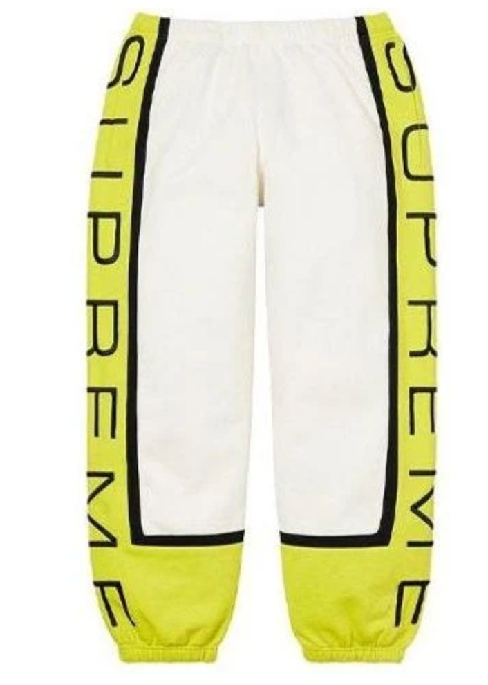 Supreme Paneled Sweatpant (SS21) White
