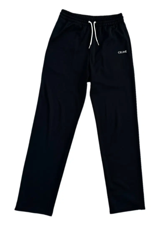 Celine Logo Track Pants Black
