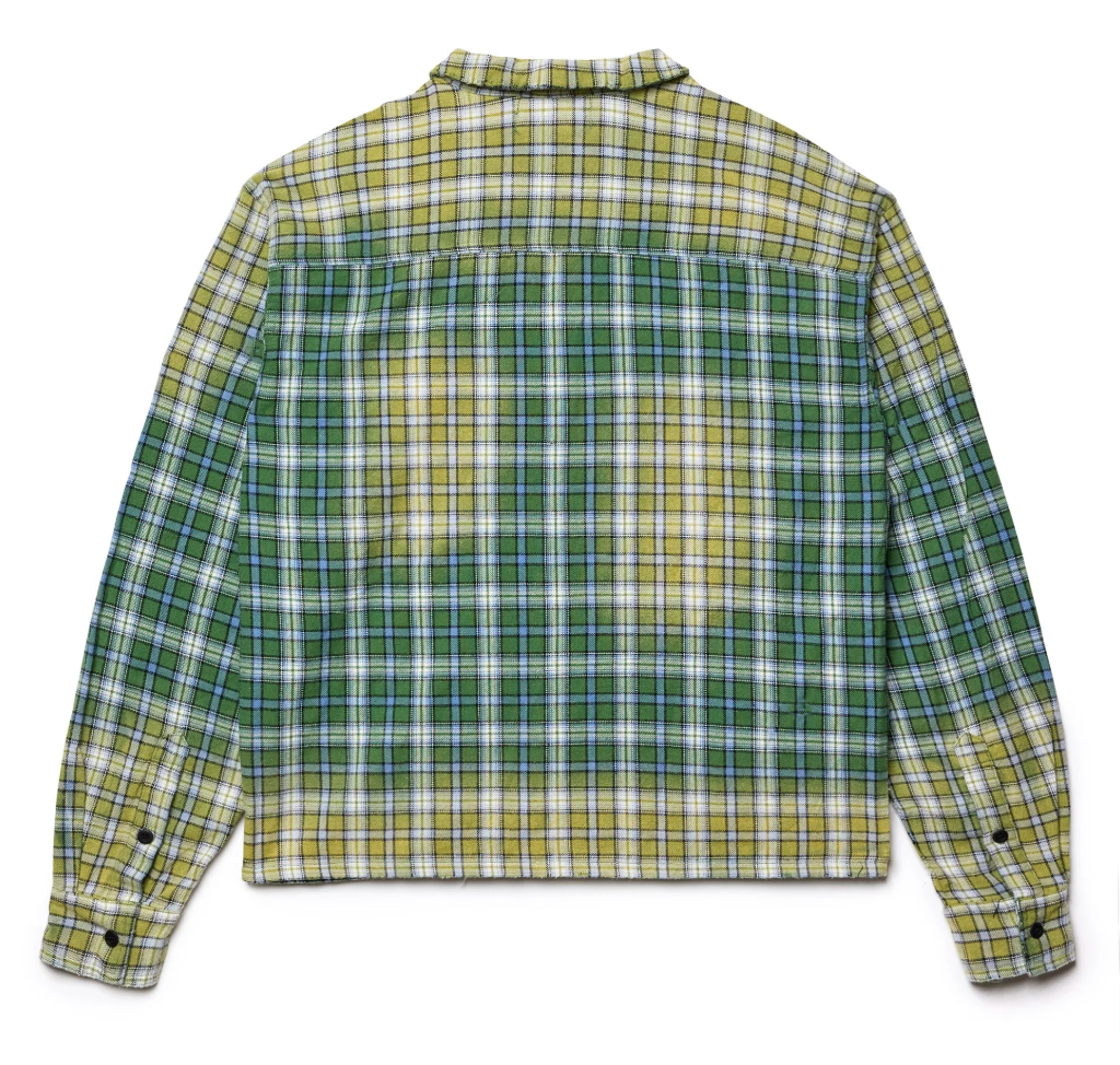 Vale Forever Green Day Flannel Green