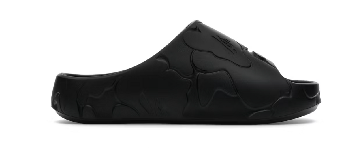 A Bathing Ape Slide #1 Black Solid Camo