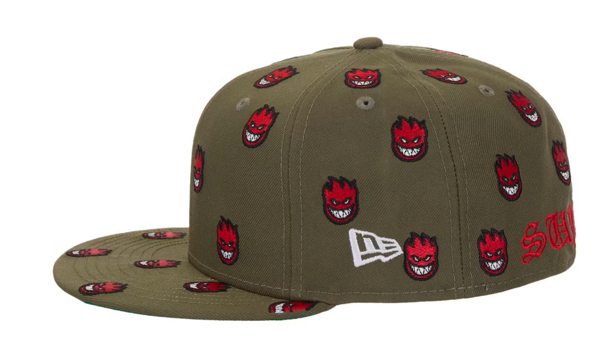 Supreme Spitfire New Era 59Fifty Fitted Cap Olive