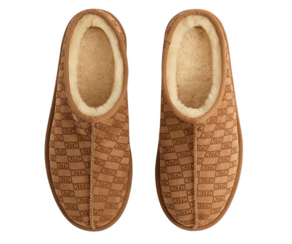 Kith Monogram Shearling Slipper Kithmas Loft