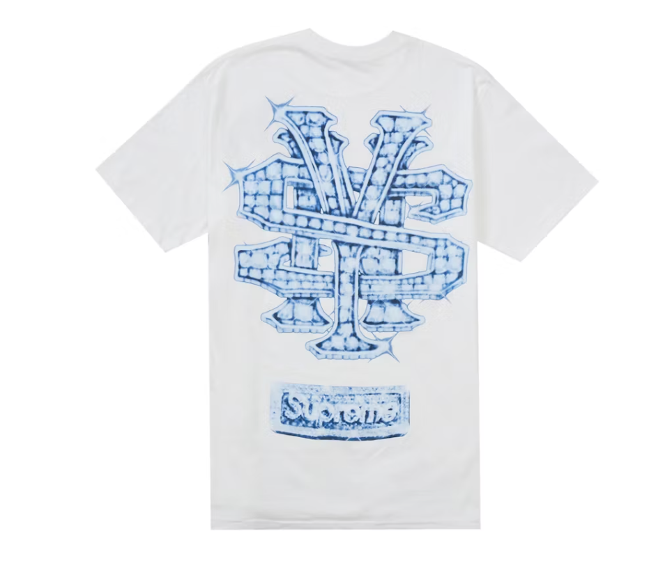 Supreme Snowman Tee White