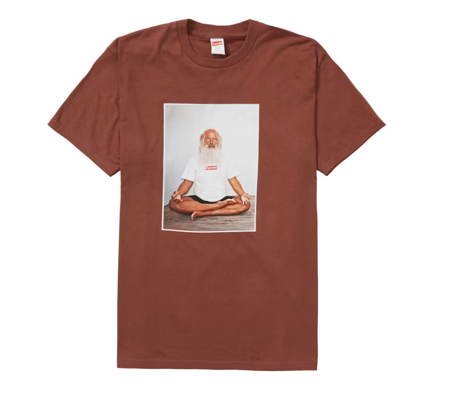 Supreme Rick Rubin Tee Brown