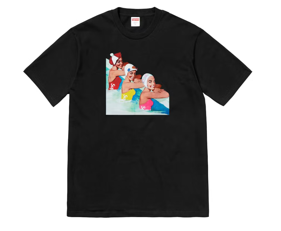 Supreme Swimmers Tee Black