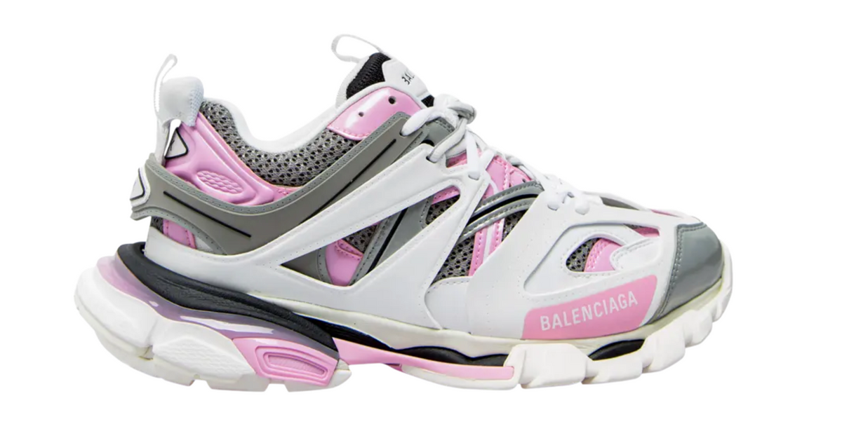 Balenciaga Track Sneaker White Pink