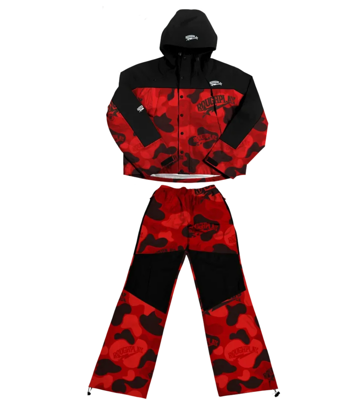 RoughPlay Tracksuit Set Red Camo