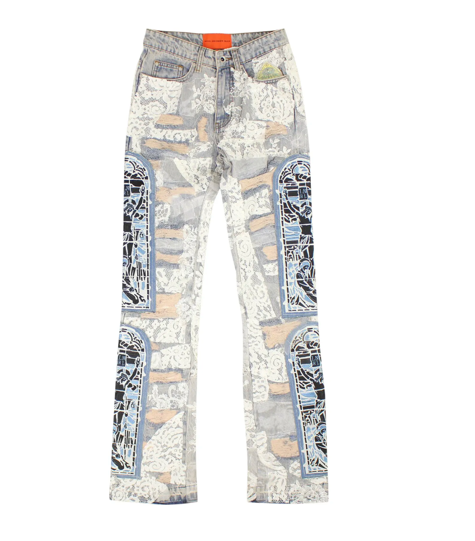Who Decides War Altar Lace Fusion Denim Multicolor