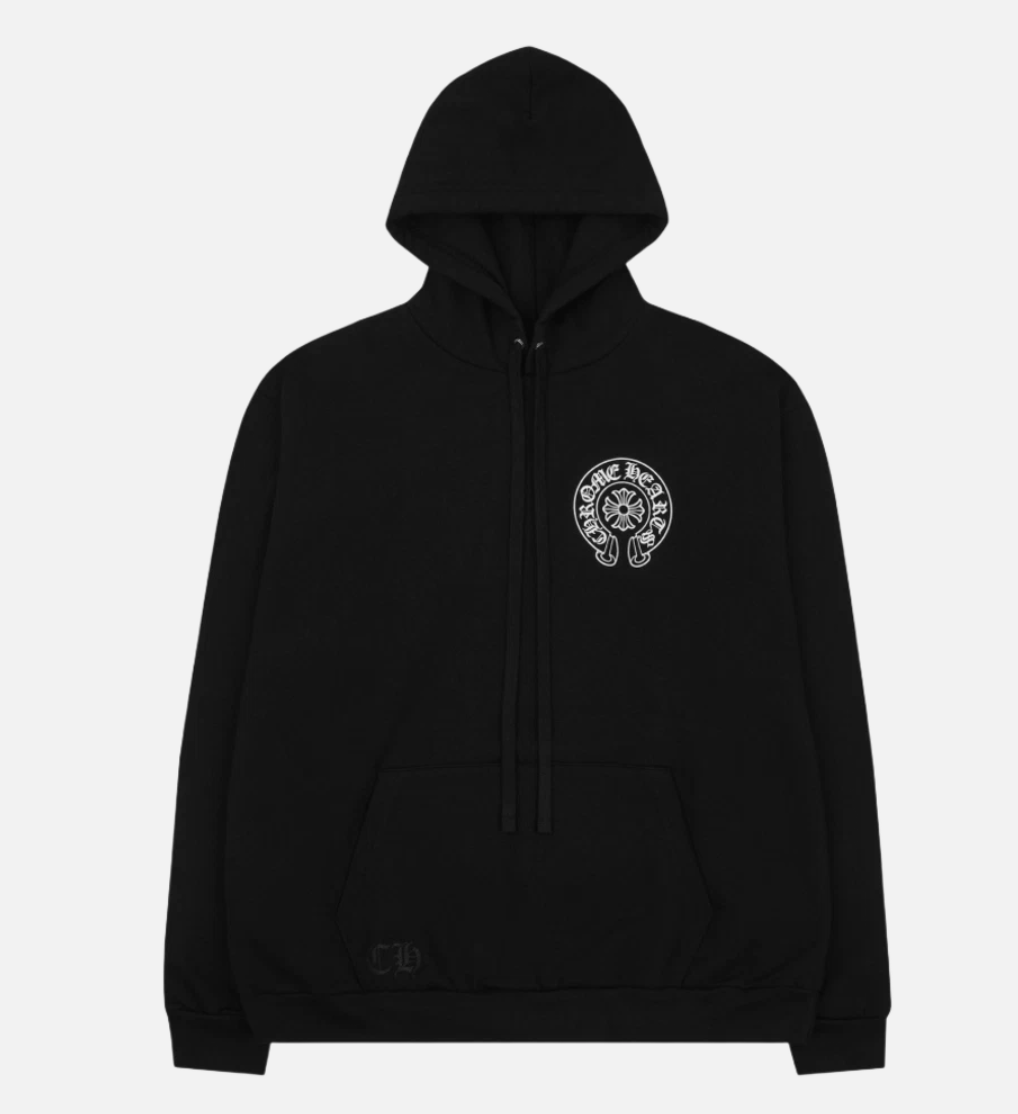 Chrome Hearts Tokyo Exclusive Horseshoe Hoodie Black