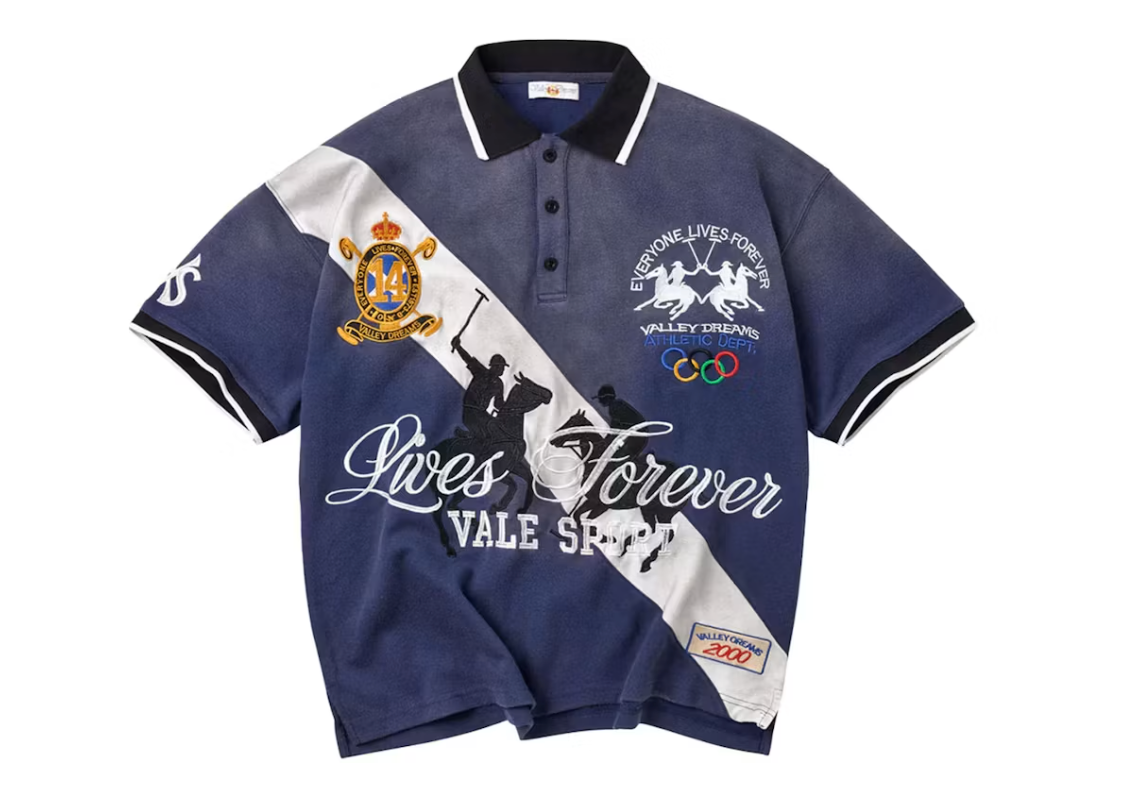 Vale Forever Wales Polo Blue
