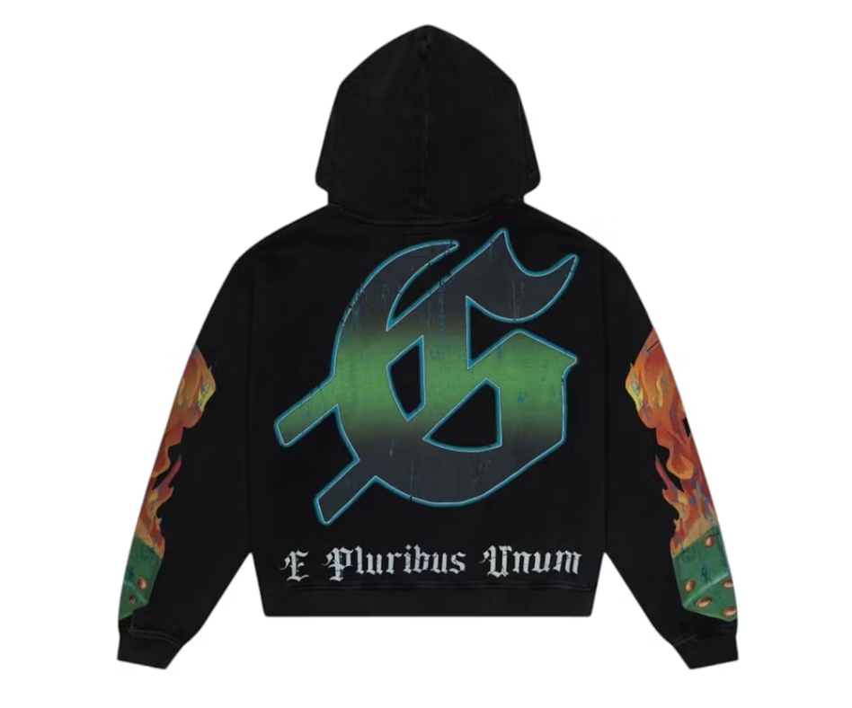 Godspeed Life's A Gamble Hoodie Black Wash