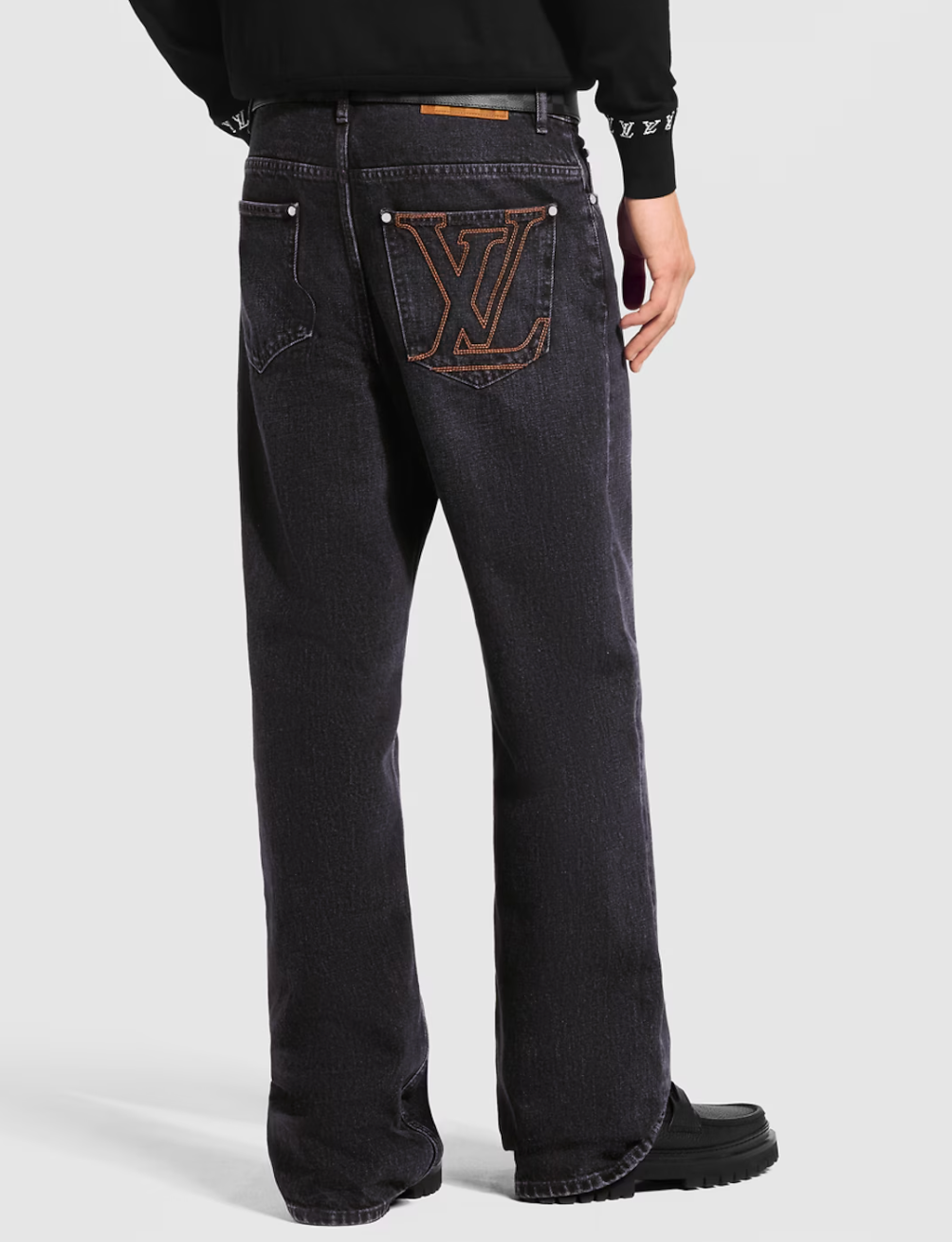 Louis Vuitton LV Skate Denim Pants Black