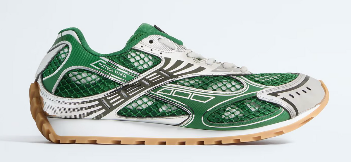 Bottega Veneta Orbit Bark Green Shamrock