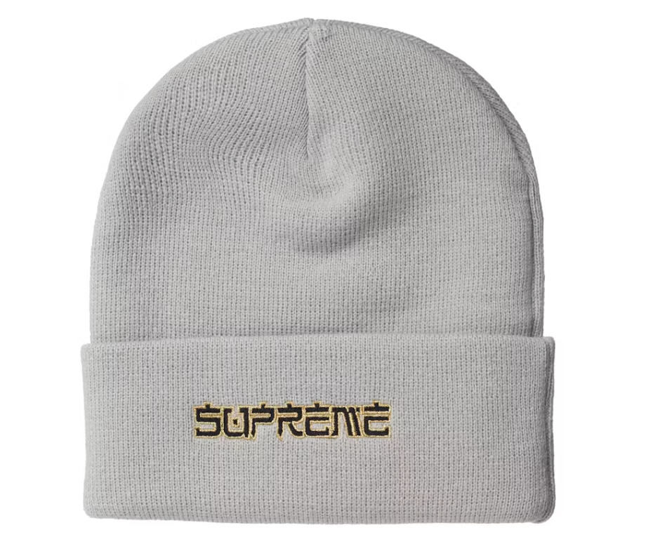 Supreme Demon Beanie Grey