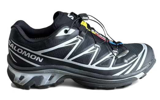 Salomon XT-6 Gore-Tex Black Footwear Silver