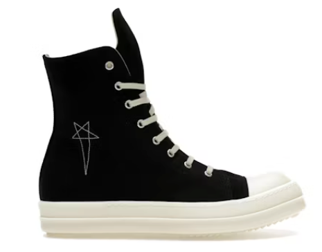 Rick Owens DRKSHDW Luxor Pentagram High Black Pearl