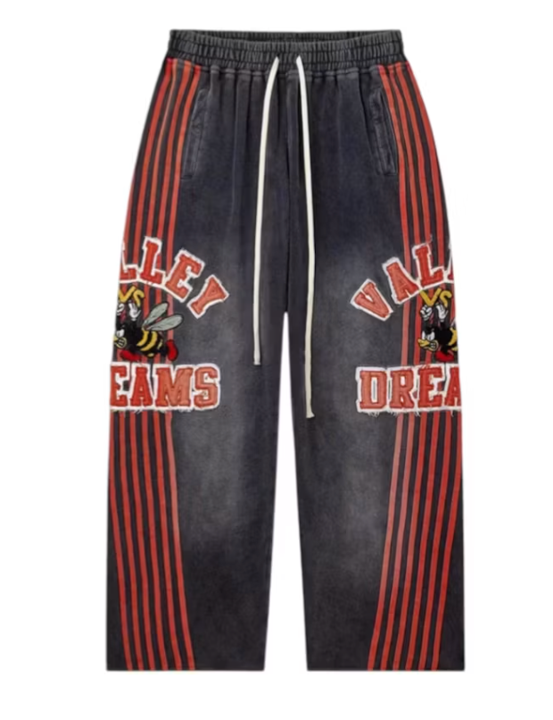 Vale Forever Anthem Tracks Sweatpants Black/Red