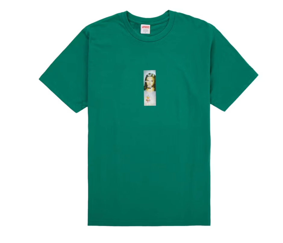 Supreme Prayer Card Box Logo Tee Light Pine